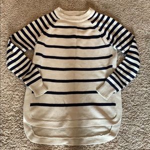 Stripe Crew Neck Sweater